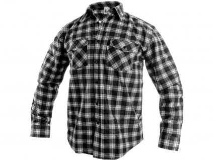 Košile CXS Tom - šedá/černá