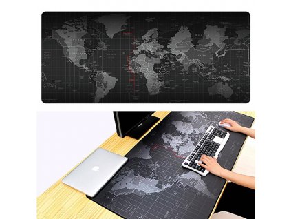 Pronett XJ4016 Podložka pod myš mapa světa 40 x 90 cm