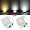 Lowest price Led Panel Downlight 6w Square Round Ceiling Recessed Spot Light AC85 265V Painel lamp