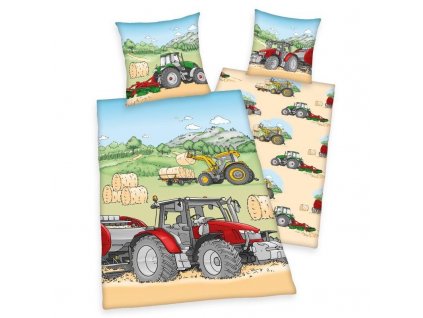 Detské obliečky Traktor, 140x200 cm