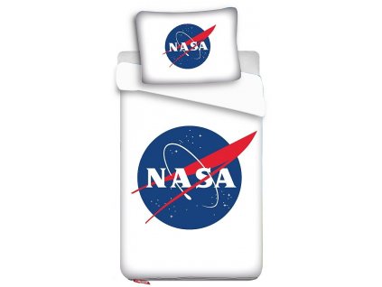 Detské obliečky NASA, biele, 140x200 cm