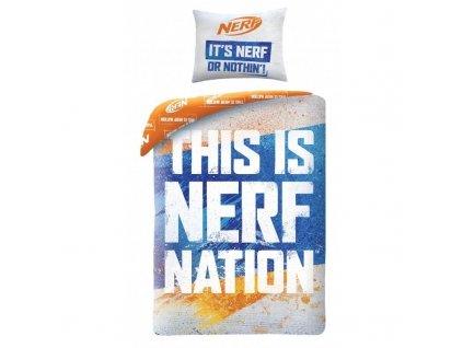 Bavlnené obliečky Nerf Nation, 140/200, 70/90 cm