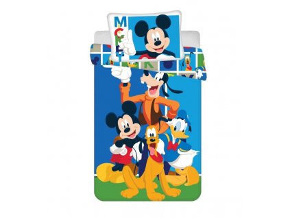 Obliečky do postieľky Mickey Mouse Friends, 135x100 cm