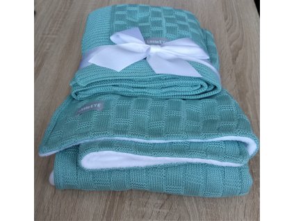 pletene deky pre babatka nefritove 1