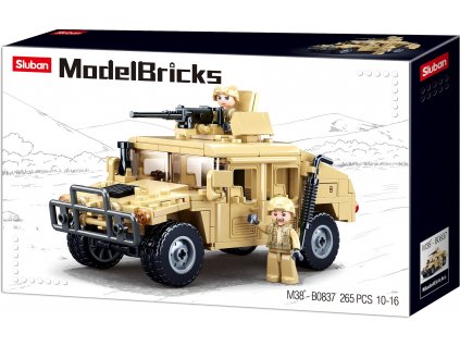 2047 sluban army model bricks m38 b0837 bojovy off road