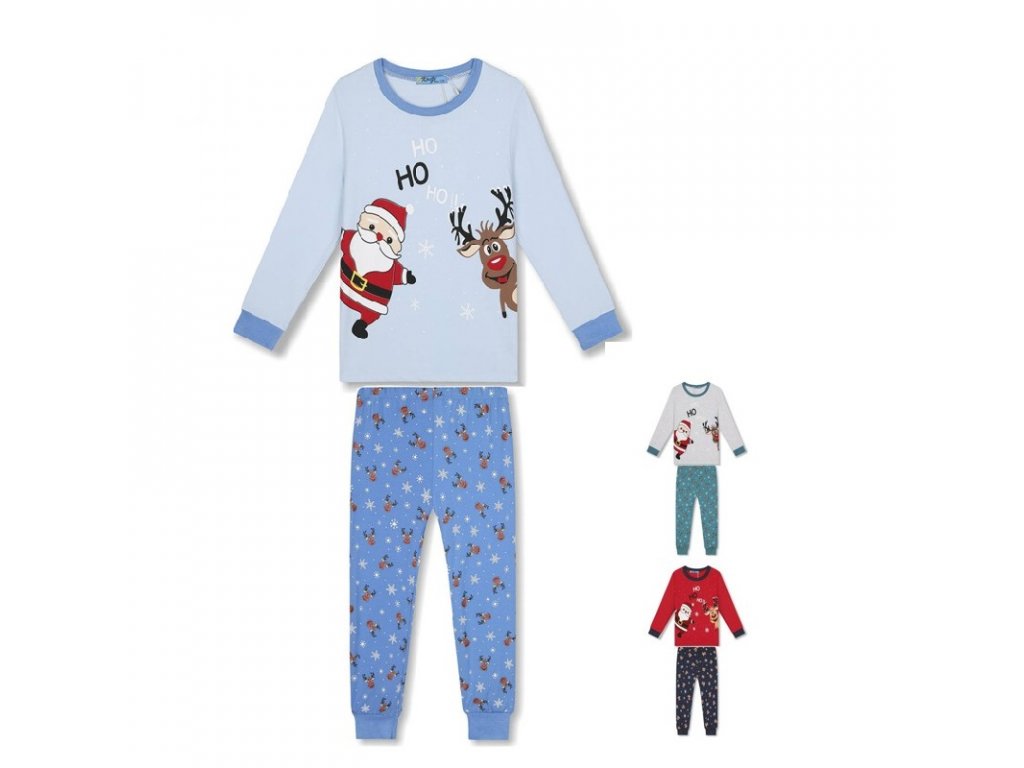 Chlapecké pyžamo s vánočním motivem MP1357 velikosti 98-128