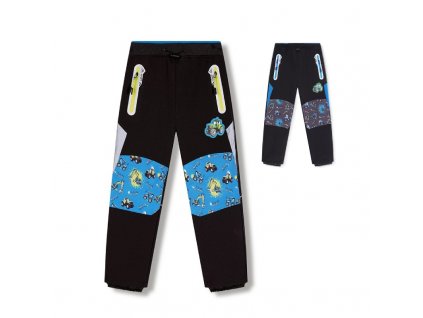 Chlapecké softshellové kalhoty zateplené fleecem HK5613 velikosti 98-128