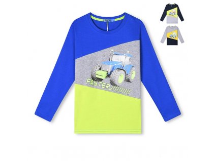 Chlapecké tričko s traktorem