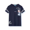 Chlapecká trička GC8605 velikosti 146-176 barva tmavě modrá
