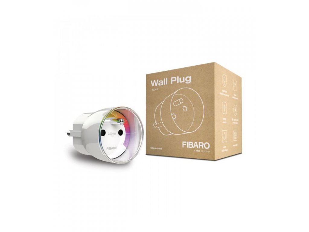 FIBARO Wall Plug type E - Inteligentná zásuvka (FGWPE-102 ZW5)