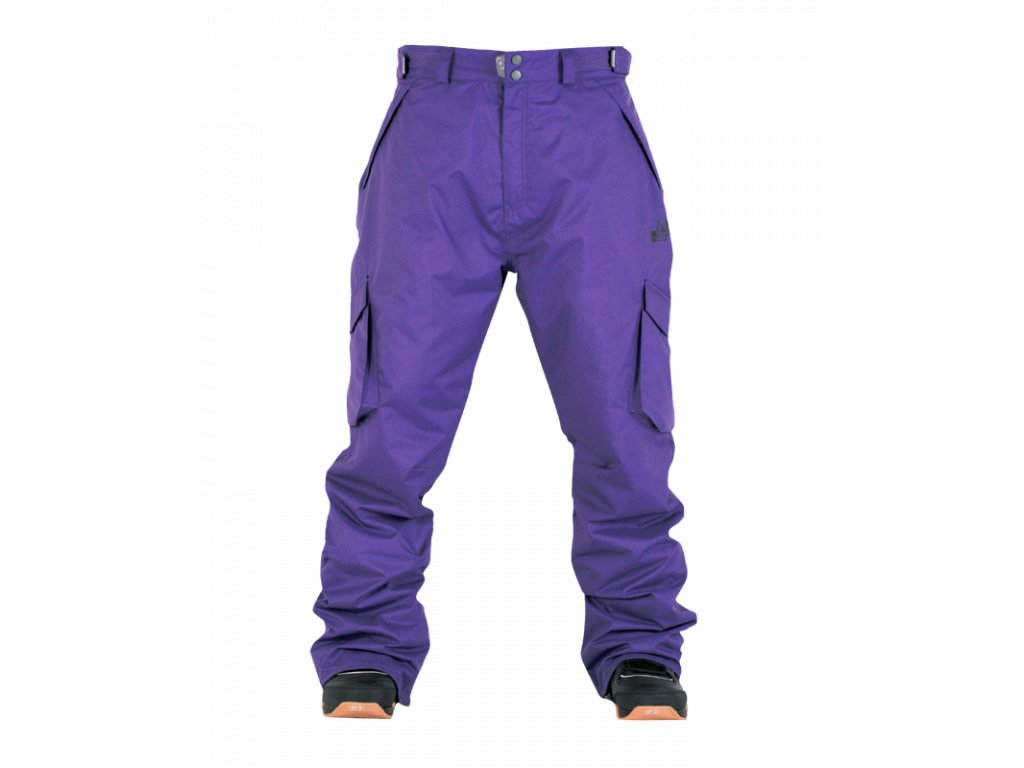 Dětské kalhoty HORSEFEATHERS GRUIS violet