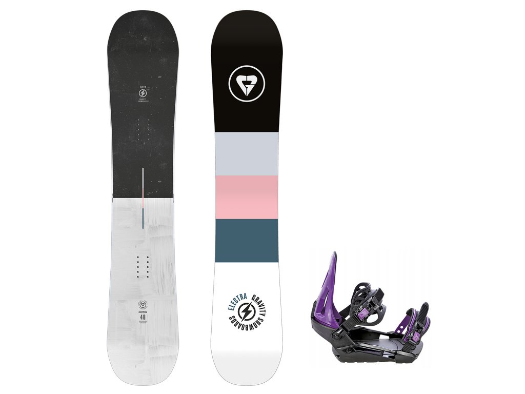snowboard vazani raven s230 black violet