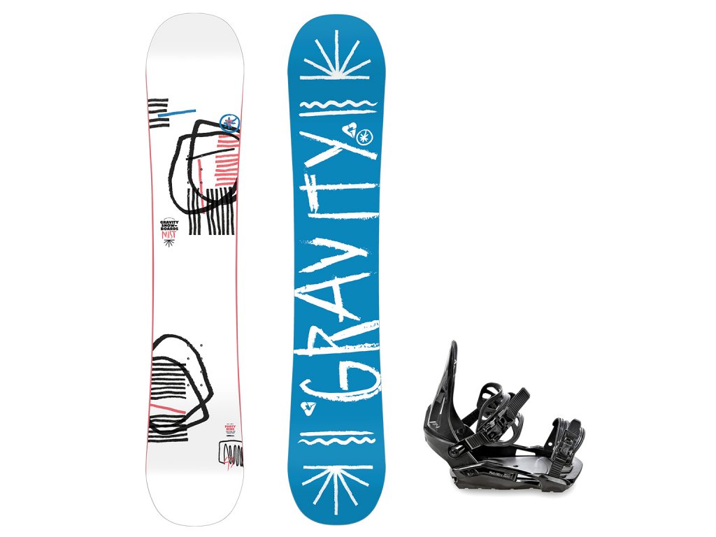 snowboard vazani raven s230 black