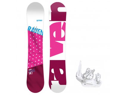 snowboard vazani raven s230 white