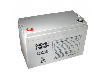 Trakční (GEL) baterie GOOWEI ENERGY 6-EVF-100, 100Ah, 12V