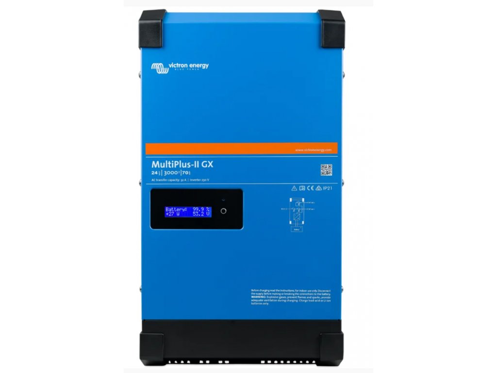 Produkt Měnič/nabíječ Victron Energy MultiPlusII GX 24V/3000VA/70A32A