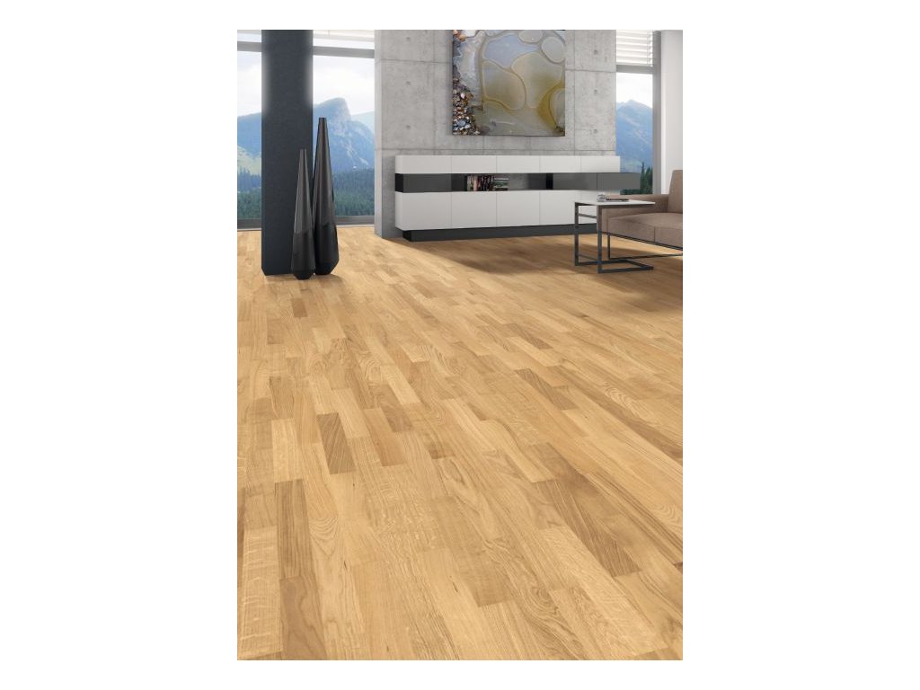 Dřevěná podlaha HARO, dub Standard, vzor parketa Allegro