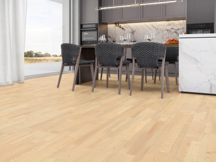 Dřevěná podlaha Weitzer Parkett, jasan lively, vzor prkno WP Plank 1800