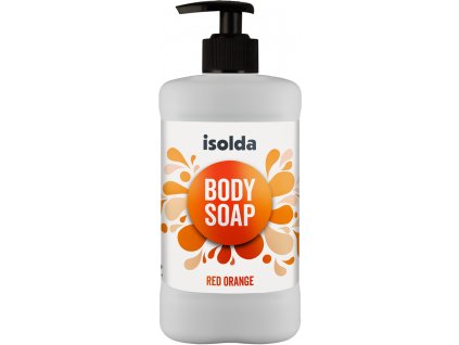 Isolda red orange body soap