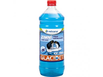 Zimní směs do ostřikovačů Glacidet Ice Free -20°C - 1l PET láhev