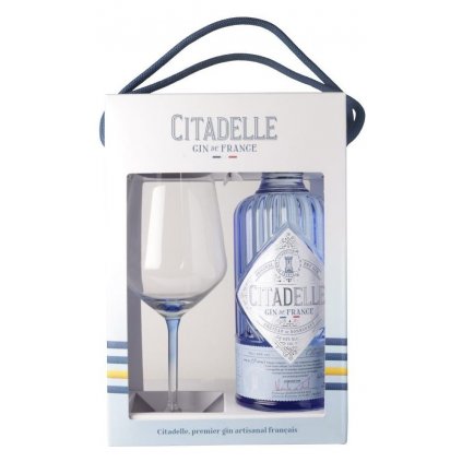 Citadelle Gin 44% 0,7l + sklenice