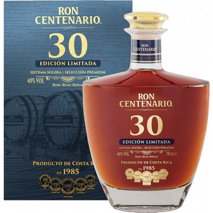 Centenario Edición Limitada 30 Aňos 40% 0,7l