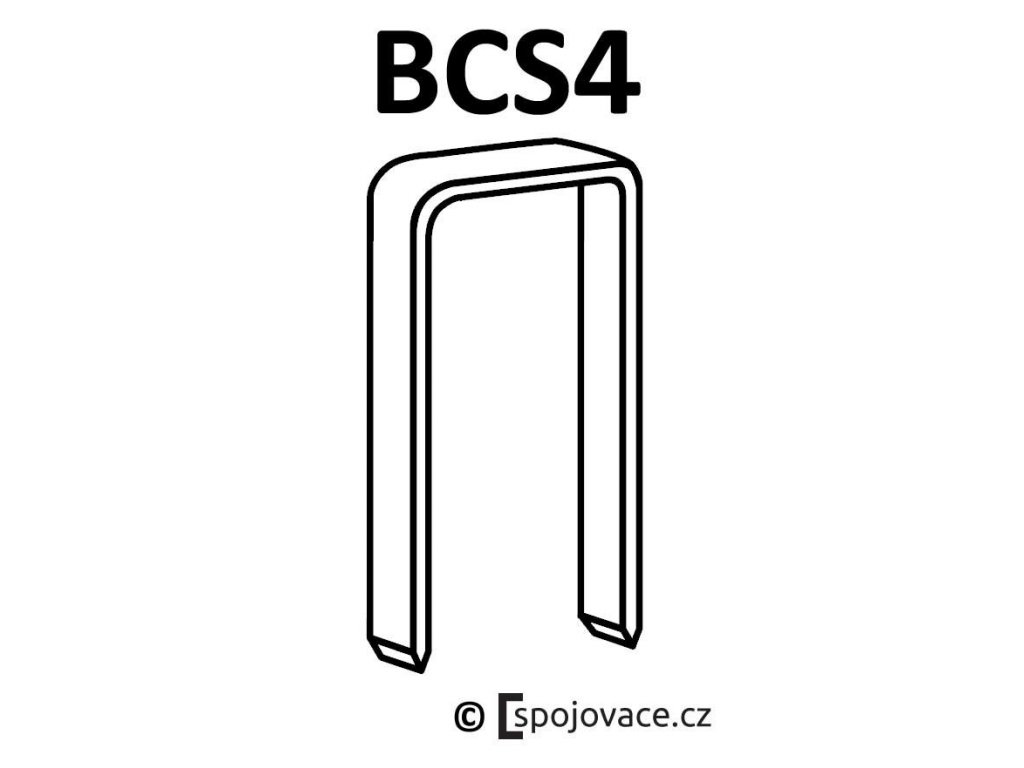 Spony Bostitch BCS4, délka 40 mm