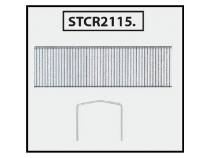 Spony STCR2115 pro sponkovačku B8P, délka 6 mm