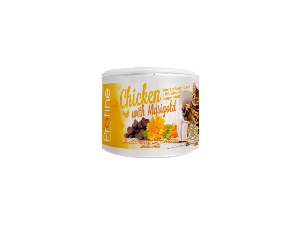 7035 profine cat crunchy snack chicken marigold 50g