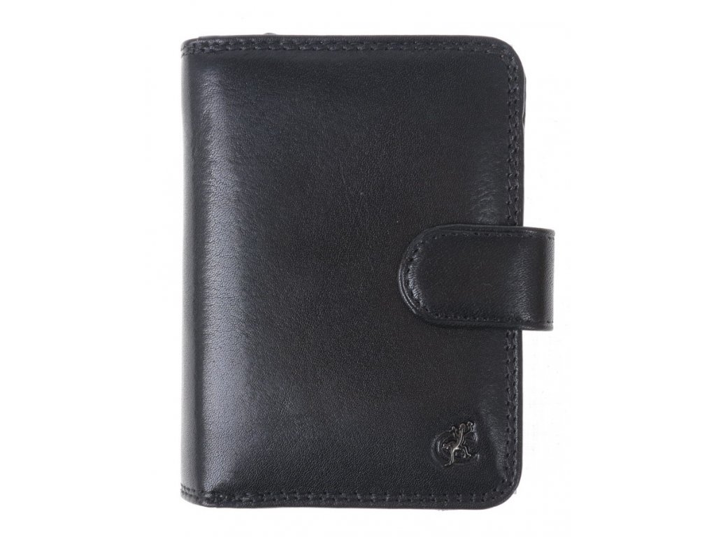 Dámská kožená peněženka Cosset 4494 Komodo černá 