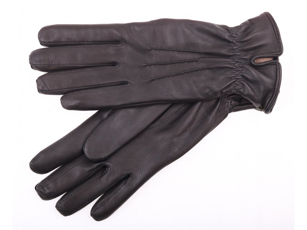 Dámské kožené rukavice 4327 černé