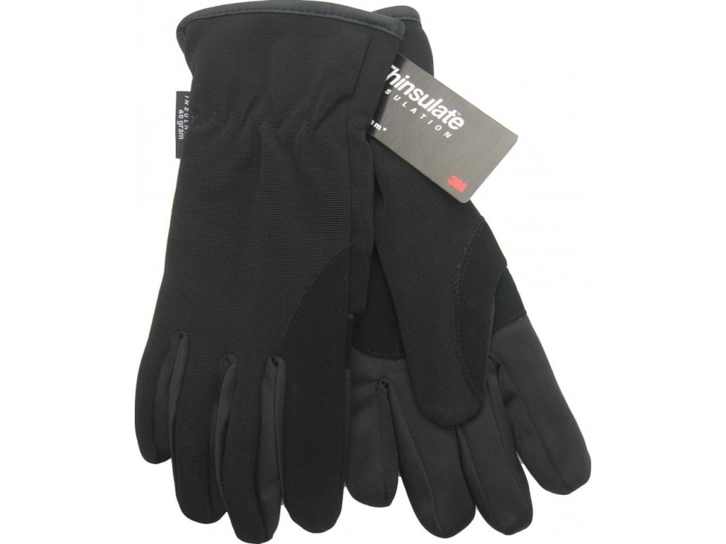 Zimní zateplené rukavice Mess GL434 s vrstvou Thininsulate