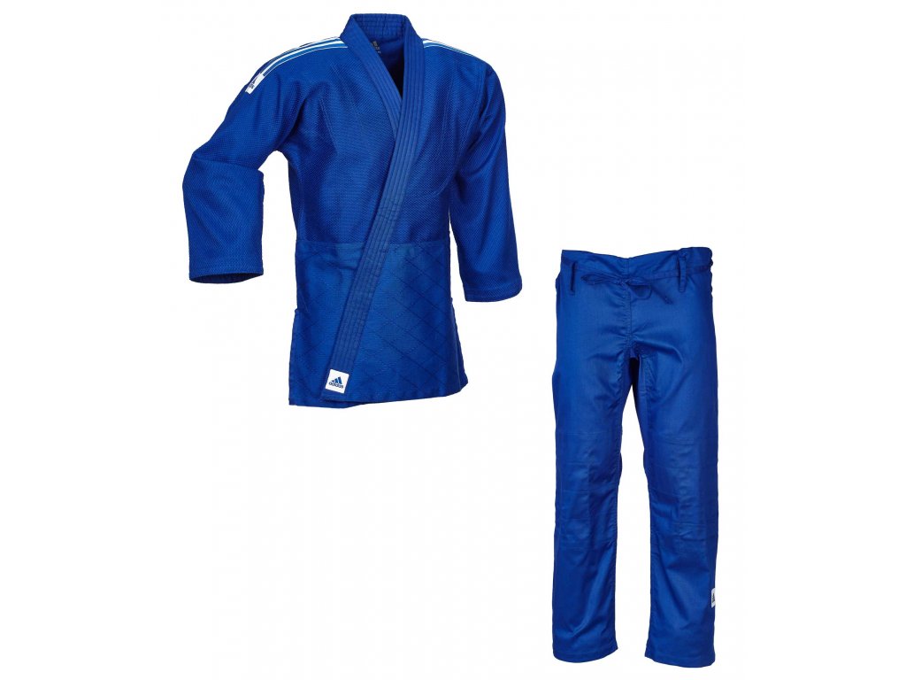 adidas Judo Training J500B blue white 01