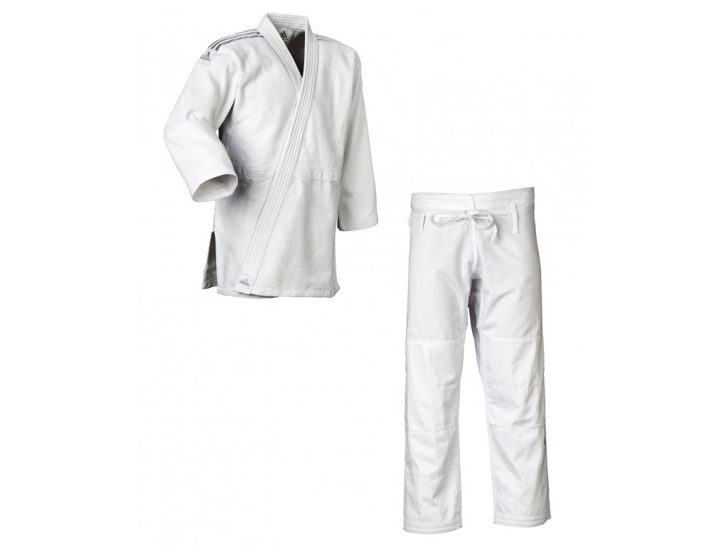 adidas Judo Gi J650 Contest white silver 01