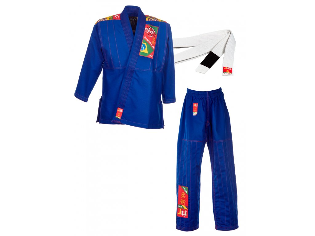 Dětské BJJ kimono Brazilian Ju Jitsu Kids modré