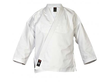 Kabát Element širší střih na sebeobranu, judo, aikido, bílý