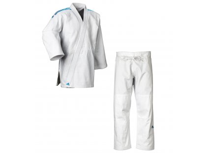 adidas Judo Gi J650 Contest White blue 01