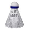 Míček badminton profi - nylon modrý-sada6ks