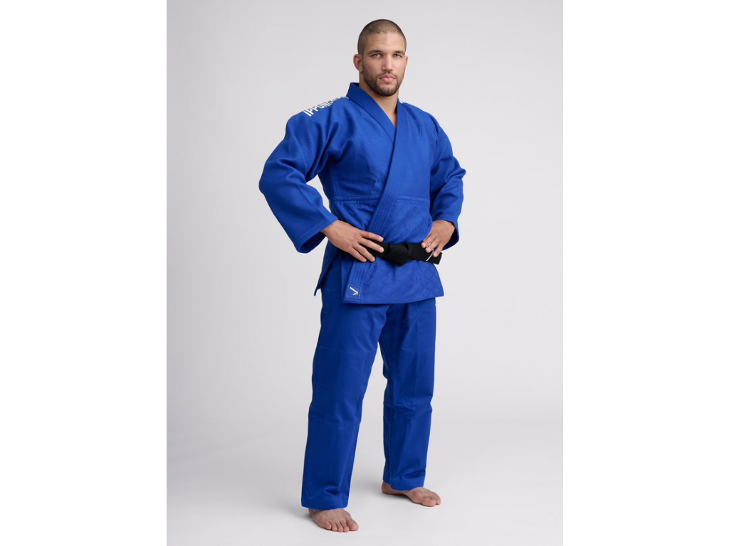 kimono judo modre ippongear fighter2 kabat