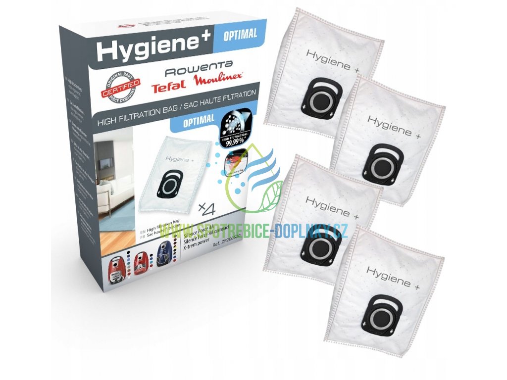 Rowenta sacky High Filtration Hygiene+ 4ks ZR200540