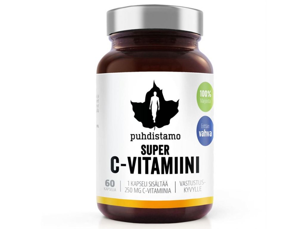 Puhdistamo Super Vitamin C, 60 kapslí