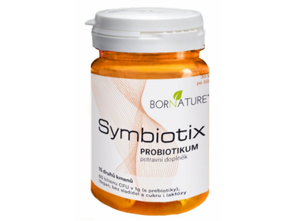 Symbiotix Probiotikum, 13 kmenů s prebiotiky, 60Miliard CFU v 1g