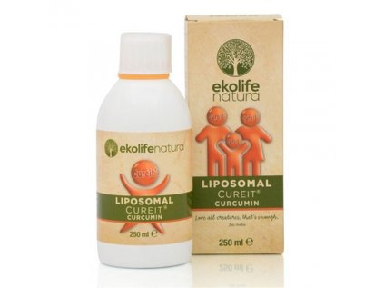 Ekolife Natura Liposomal CureIt® Curcumin, 250ml (Lipozomální CureIt® kurkumin)