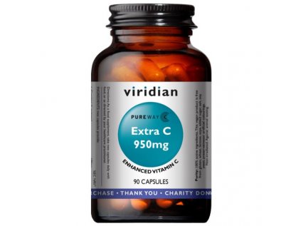 Viridian Extra vitamin C 950mg, přírodní vitamin C