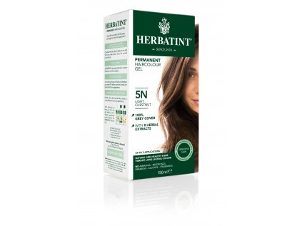 Herbatint permanentní barva na vlasy světlý kaštan 5N