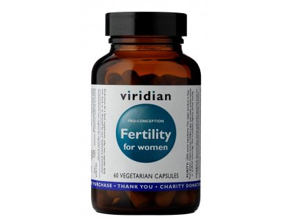 Viridian Pro ženskou plodnost, 60 kapslí