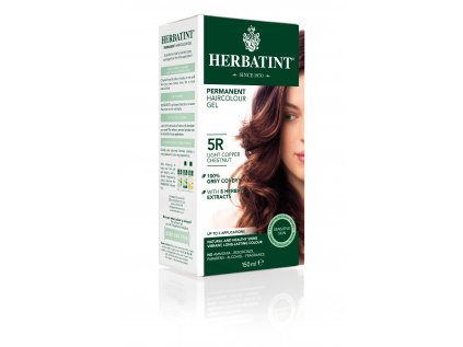 Herbatint permanentní barva na vlasy světele měděný kaštan 5R