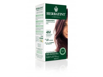 Herbatint permanentní barva na vlasy mahagonový kaštan 4M