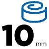 10 mm
