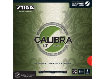 Poťah Stiga Calibra LT Sound (Poťah farba čierny / BLACK, Hrúbka špongie max)
